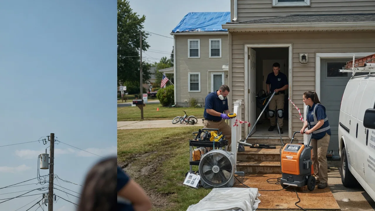 Water Damage Repair in Valentines, VA near me